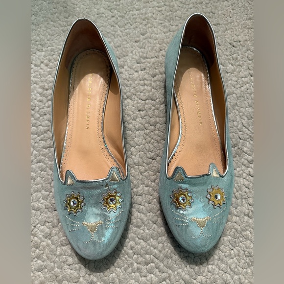 Charlotte Olympia Kitty Flats - Picture 1 of 6